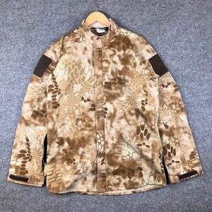 Vertx Gunfighter Combat Shirt Mens M Brown Kryptek Nomad Camo Desert Ripstop